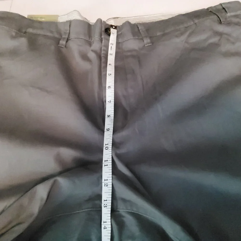 Goodfellow & Co Mens Straight Chino Pants 48W 32L Gray Cotton/Spandex
